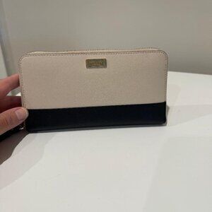 Kate Spade Cameron Street Lacey Wallet – Black/Beige